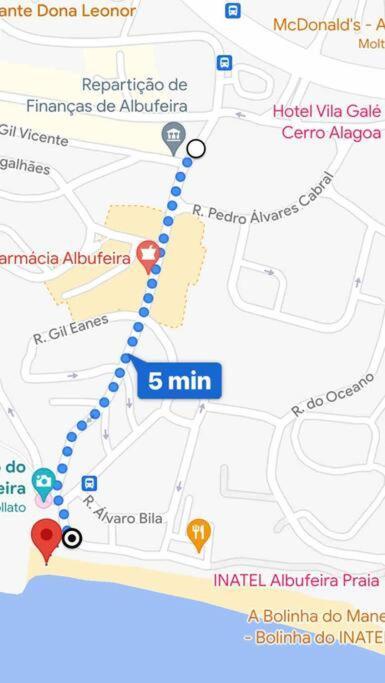 Alexa Apartment T2, Albufeira Center Two Bedrooms Self Check-In Екстер'єр фото